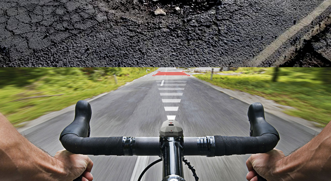 dispositivo intelligente di sicurezza per biciclette