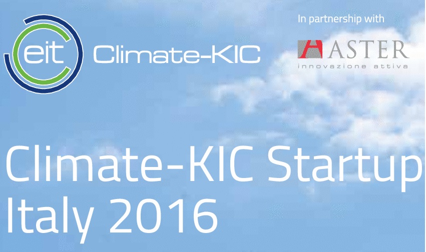 Climate-KIC Startup Accelerator Italy