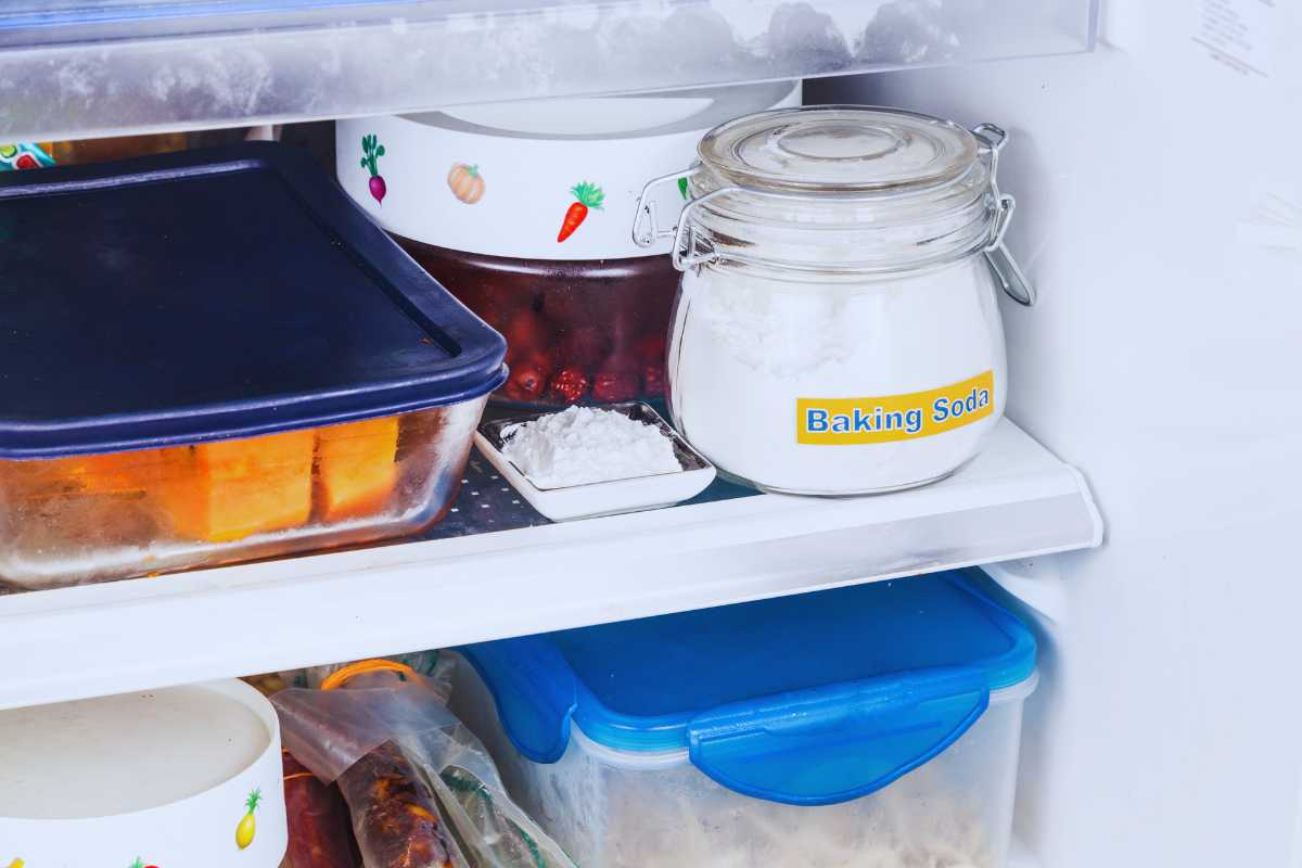 bicarbonato nel frigo: a cosa serve?