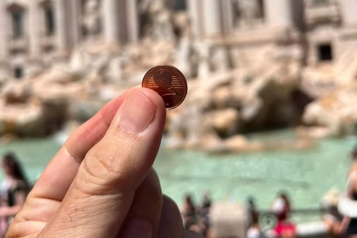 Fontana di Trevi monetine