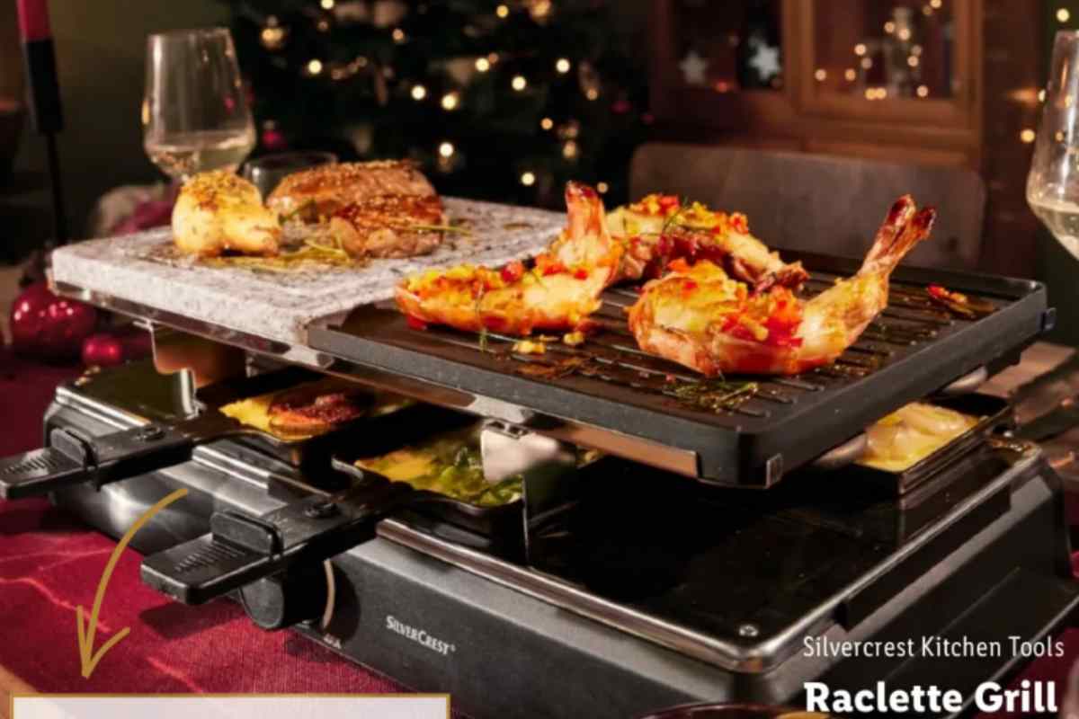 raclette grill offerta lidl